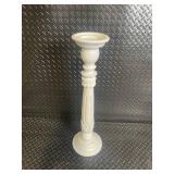 Turned-Wood Pedestal Plant Stand - 28-30 Inches Tall