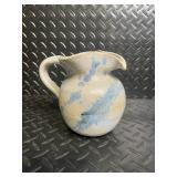Ceramic Pitcher and Glass Bowl