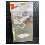 ClosetMaid 25-In Wide Tower and 3-Shelf Stackable Drawer Organizer - White (Model 54944)