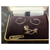 Kelley-Waters Jewels - Vintage Boxed Jewelry Set in Velvet Case