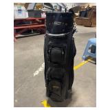 Bag Boy Golf Stand Bag with TaylorMade Driver, Tour Distance Irons & Cleveland CG10 Wedge