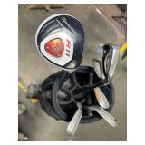 Bag Boy Golf Stand Bag with TaylorMade Driver, Tour Distance Irons & Cleveland CG10 Wedge