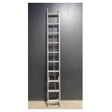 Werner Saf-T-Master Type III Aluminum Extension Ladder - Model D1120-2 (20 ft Total Length)