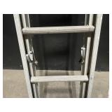 Aluminum Extension Ladder - Tall, Single-Unit, Industrial-Grade