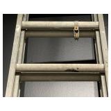 Aluminum Extension Ladder - Tall, Single-Unit, Industrial-Grade