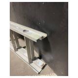 Aluminum Extension Ladder - Tall, Single-Unit, Industrial-Grade