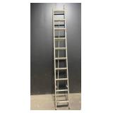 20 Ft Household Type III Extension Ladder - 200 Lb Duty Rating, Max Working Length 17 Ft