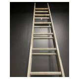 Aluminum Ladder - Tall Single Ladder with Ribbed Rungs