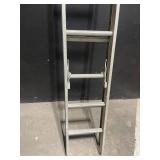 Aluminum Ladder - Tall Single Ladder with Ribbed Rungs