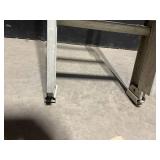 Aluminum Ladder - Tall Single Ladder with Ribbed Rungs