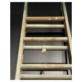 Aluminum Ladder - Tall Single Ladder with Ribbed Rungs