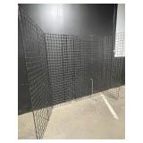 Metal Wire Grid Display Panels - Assorted Sizes for Backdrops and Partitions