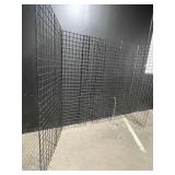 Metal Wire Grid Display Panels - Assorted Sizes for Backdrops and Partitions