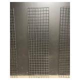 Metal Wire Grid Display Panels - Assorted Sizes for Backdrops and Partitions