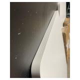 Modern Office WH48BSTOP-WH Conference Table Boat Shape Top 47W x 47D x 1.5H