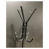Metal Freestanding Coat Rack with Multi-Hook Arms