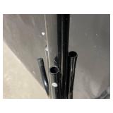 Metal Freestanding Coat Rack with Multi-Hook Arms
