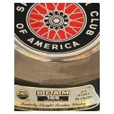 MB - Beam 100 Months Old Kentucky Straight Bourbon Whiskey Decanter with SCCA Logo -