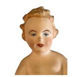 MB - Vintage Gerold Porzellan Bavaria Child with Ducks Figurine