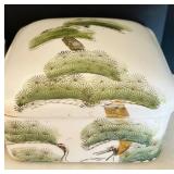 MBB - Vintage Seto Ware Jubako 4-Tier Box - Pine Design