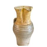 K - Stoneware Pitcher - 9 in High - Rustic Handmade Jug