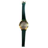 K - Image Watches Novelty Christmas Watches - Cartoon Dials, Green Croc Strap, Brown Strap