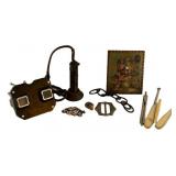 MB - Fantastic Vintage Fines -View Finder, Buckle & Trinkets
