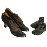 MB - Pair of Antique Women