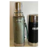 MB - Stanley Aladdin Thermos Pair with Olympus 10x25 Binoculars