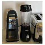 K - Krups Coffee Maker & Hamilton Beach Blender & 2-Slice Toaster