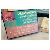MB - Vintage Wall Art Sign Collection - Inspirational Quotes and Humorous Sayings
