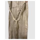 LL - Vintage Damask Sundress with Lace Trim - No Size Tag