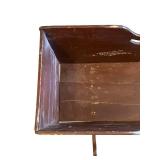 LL - Vintage Baby Cradle, Wood Rocking Cradle