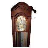 LLS - Moon-Phase Grandfather Clock Longcase Clock - 87-Inch Tall, Needs Finishing