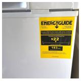 G - BD-108L Chest Freezer - 3.8 Cu Ft, 115V/60Hz, 62W, Manual Defrost