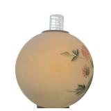 LLB - Vintage 56-Inch Floor Lamp with Floral Globe Shade