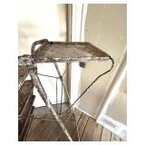 G - Vintage Steel Step Ladder - 4-Foot Tall
