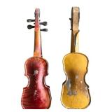G - Vintage Finds including Miniature Violins, Straight Razors and More