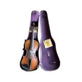 G - Vintage Violin in Case with Bow