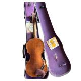G - Vintage Violin in Case with Bow