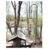 Deck - Assorted Shepherd Hooks & Bird Feeders