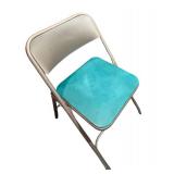 G - Samsonite Monarch Folding Table & Chairs (Lot of 9)