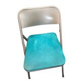 G - Samsonite Monarch Folding Table & Chairs (Lot of 9)