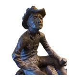 LL - Vintage Waiting for the Next Go Round Sculpture by Terrance Patterson