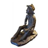 LL - Vintage Waiting for the Next Go Round Sculpture by Terrance Patterson