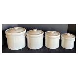 LR - Pfaltzgraff Four Canister Set