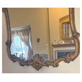 LR - Vintage Ornate Wall Mirror