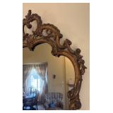 LR - Vintage Ornate Wall Mirror
