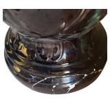 MB - Vintage Majolica Jardinière - Tall Vintage Glazed Planter