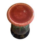 MB - Vintage Majolica Jardinière - Tall Vintage Glazed Planter